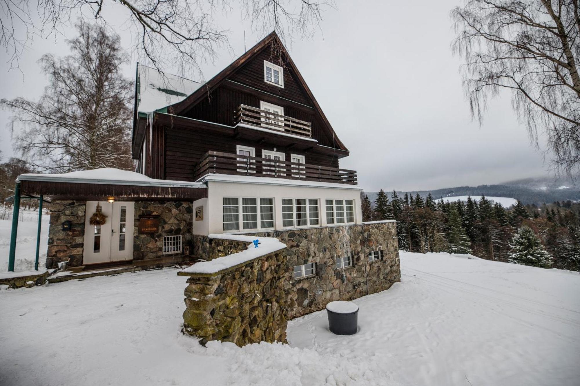 Panorama Destne v Orlickych horach